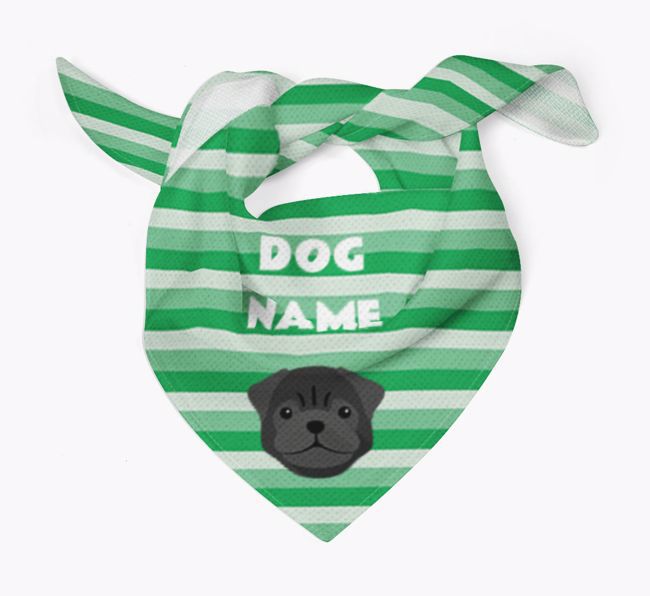 Personalised 'Stripes' Bandana for your {breedFullName}